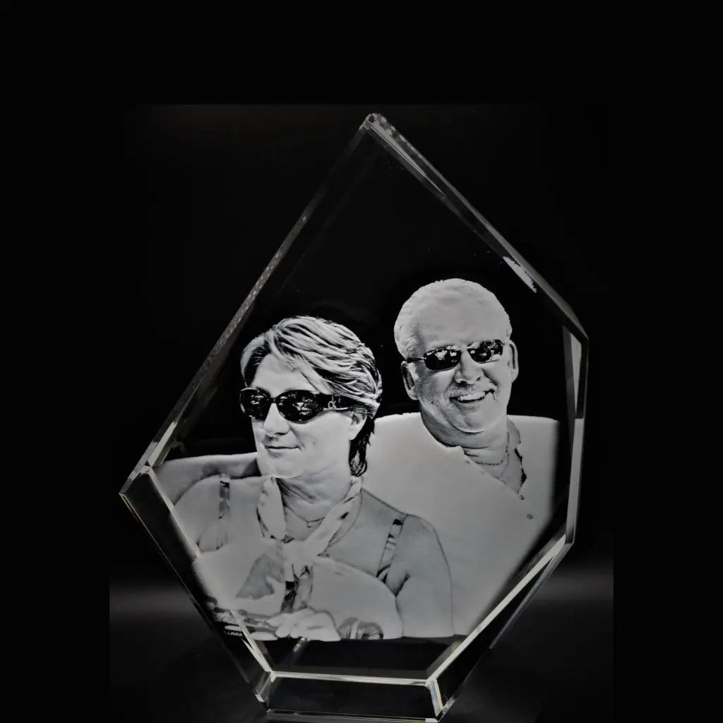 3D Crystal photo gift prestige