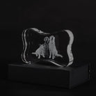 3D Crystal Photo Dog Bone: Preserve Memories | Forever-Always