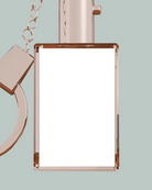 mask for placing your photo in rectangle keyring shape