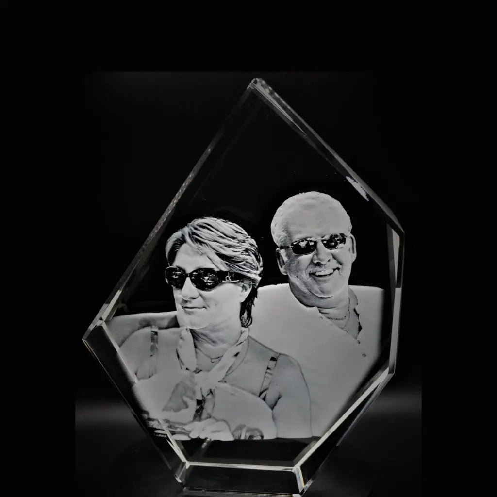 3D Crystal photo gift prestige   